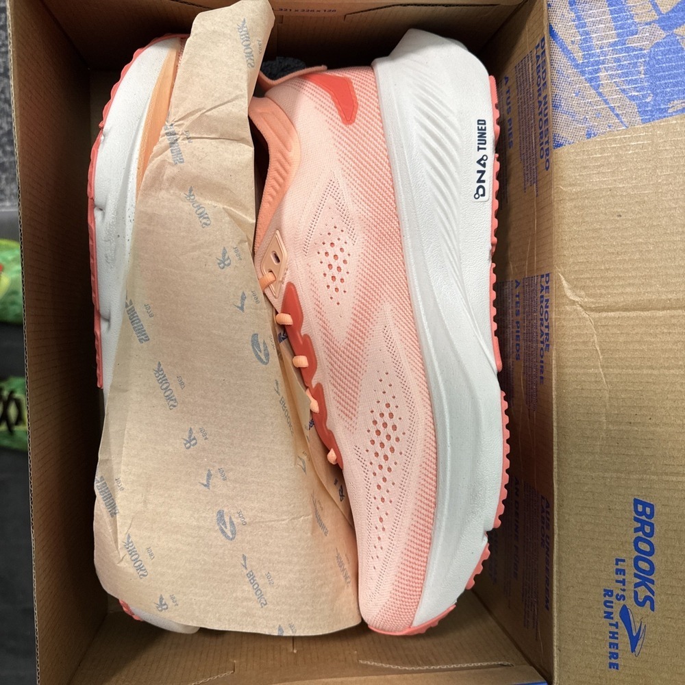 Brooks Glycerin 23 Coral/Peach/Spellbound Women's 12 men 10.5 NEW - $175 MSRP